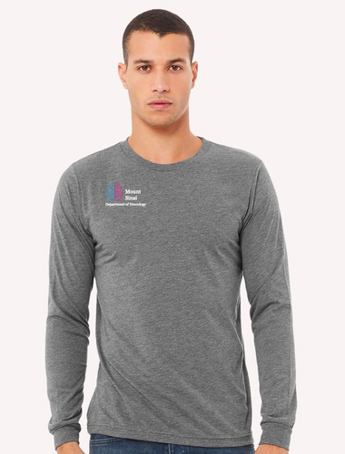 Mount Sinai Neurology Premium Unisex Triblend Long Sleeve Tee