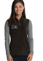 Mount Sinai Neurology Ladies Charles River Ridgeline Fleece Vest