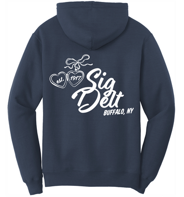 Sig Delt Locket Hoodie