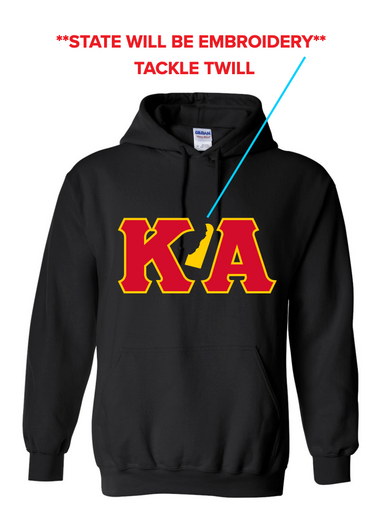 University of Delaware KA Spring 2025 Stitched Hoodie