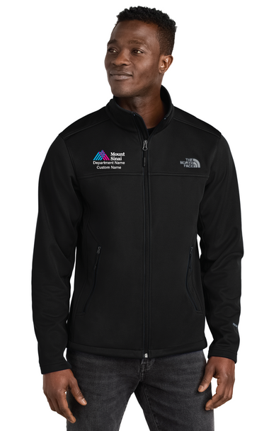 Mount Sinai Men's The North Face® Chest Logo Ridgewall Soft Shell Jacket