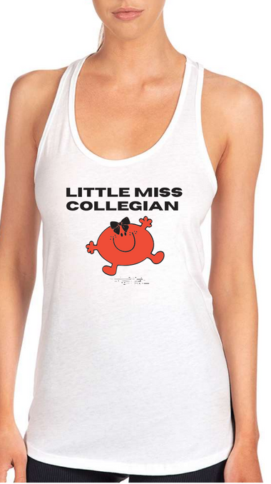 Camp Lenox Summer 2025 Little Miss Collegians Tank Top