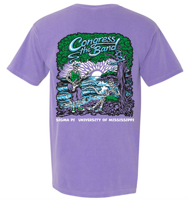 Ole Miss Sigma Pi x Congress The Band Comfort Colors Tee