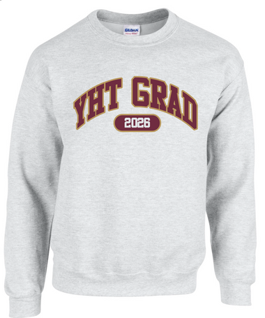 YHT Class of 2026 Varsity Sweatshirt
