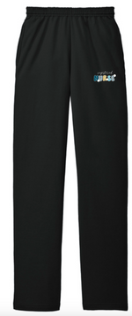 TCNJ Nursing Daisy Nurse Open Bottom Sweatpants with Pockets