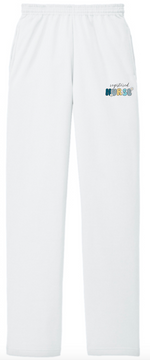 TCNJ Nursing Daisy Nurse Open Bottom Sweatpants with Pockets