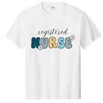 TCNJ Nursing Daisy Nurse Tee