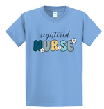 TCNJ Nursing Daisy Nurse Tee