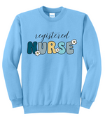 TCNJ Nursing Daisy Nurse Sweatshirt