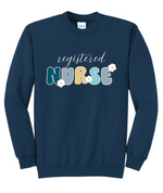 TCNJ Nursing Daisy Nurse Sweatshirt
