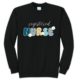 TCNJ Nursing Daisy Nurse Sweatshirt