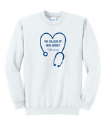 TCNJ Nursing Stethoscope Sweatshirt