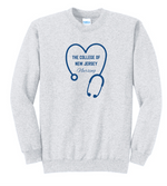 TCNJ Nursing Stethoscope Sweatshirt