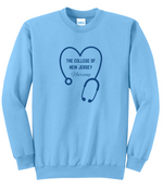 TCNJ Nursing Stethoscope Sweatshirt
