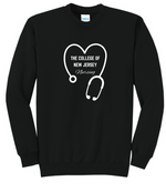 TCNJ Nursing Stethoscope Sweatshirt