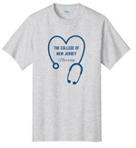 TCNJ Nursing Stethoscope Tee