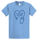 TCNJ Nursing Stethoscope Tee