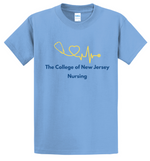 TCNJ Nursing Heartbeat Tee