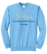 TCNJ Nursing Heartbeat Sweatshirt