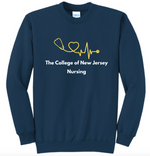 TCNJ Nursing Heartbeat Sweatshirt