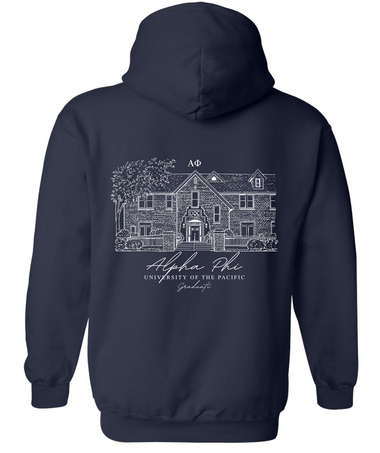 Pacific Alpha Phi Graduate Hoodie