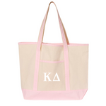 HPU Kappa Delta Summer 2026 Embroidered Tote Bag