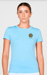 Sofibella Embroidered Women’s Short Sleeve Tee