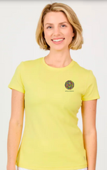 Sofibella Embroidered Women’s Short Sleeve Tee