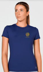 Sofibella Embroidered Women’s Short Sleeve Tee