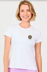 Sofibella Embroidered Women’s Short Sleeve Tee