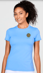 Sofibella Embroidered Women’s Short Sleeve Tee