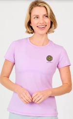 Sofibella Embroidered Women’s Short Sleeve Tee