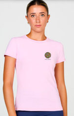 Sofibella Embroidered Women’s Short Sleeve Tee