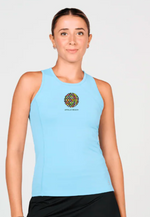 Sofibella Embroidered Racerback Tank