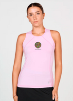 Sofibella Embroidered Racerback Tank
