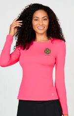 Sofibella Embroidered Women’s Long Sleeve Tee