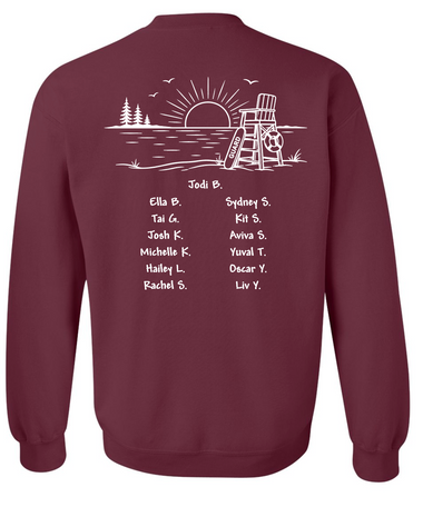 Capital Camps 2026 Lifeguards Crewneck Sweatshirt