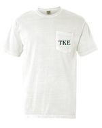 Michigan TKE Fall Rush 2026 Comfort Colors Pocket T-Shirt