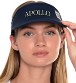 Apollo Beach Lucky in Love Logo Printed Stretch Visor