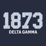 W&J Delta Gamma Fall 2026 Crewneck (Stripe Design)
