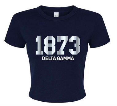 W&J Delta Gamma Fall 2026 Baby Tee