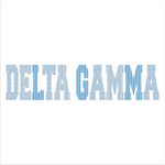 W&J Delta Gamma Fall 2026 Crewneck (Pattern Design)