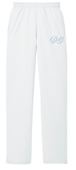 W&J Delta Gamma Fall 2026 Open Bottom Sweatpants