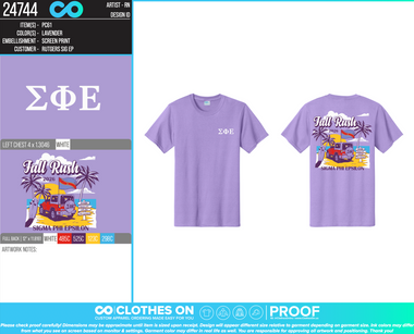 Rutgers Sig Ep Fall 2026 Rush Tees