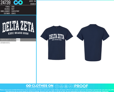 UCM DZ Fall 2026 Exec Tees