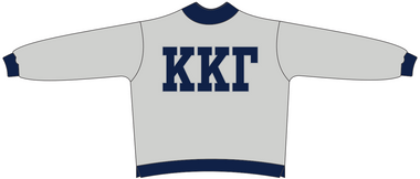 Binghamton KKG Fall 2026 Contrast Stitched Mock Neck
