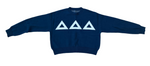 Villanova Tri Delta Knit Sweater