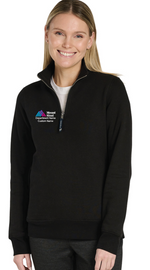 Mount Sinai Ladies Crosswind Quarter Zip Sweatshirt