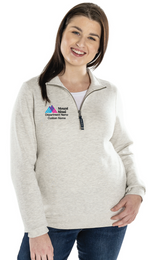 Mount Sinai Ladies Crosswind Quarter Zip Sweatshirt