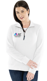 Mount Sinai Ladies Crosswind Quarter Zip Sweatshirt